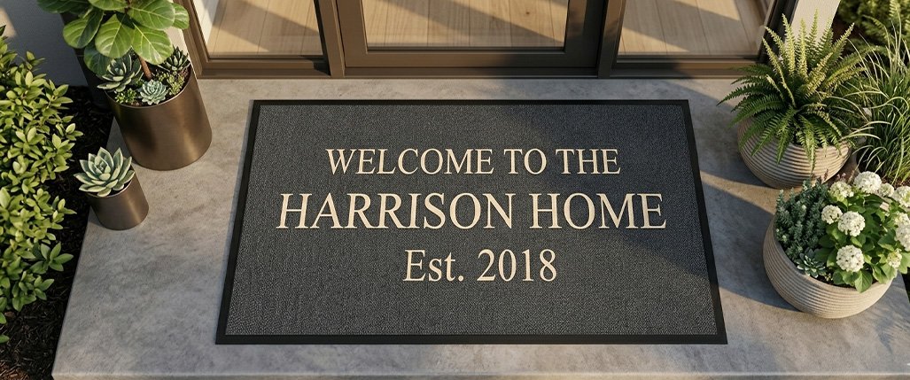 Personalized Logo Mat 1